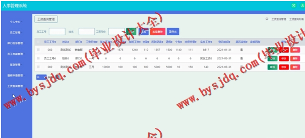 基于SSM的人事员工考勤签到管理系统的设计与实现