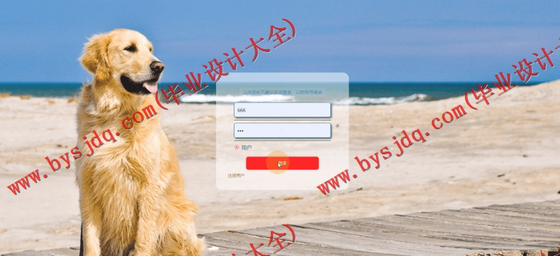 基于Vue的宠物店管理系统的设计与实现