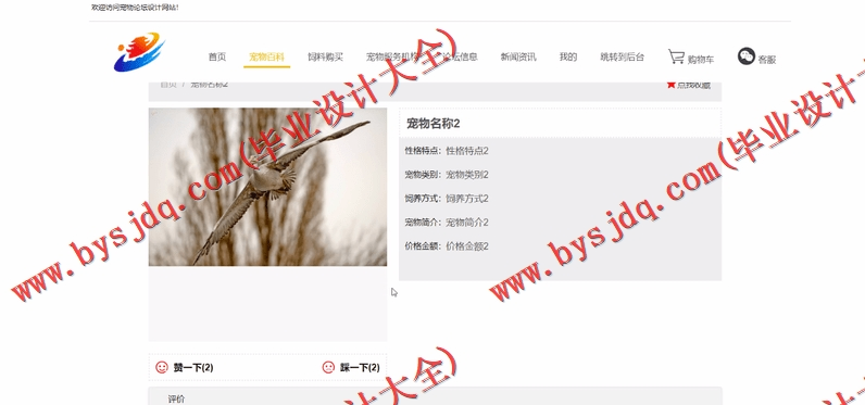 基于SSM的宠物用品销售论坛的设计与实现
