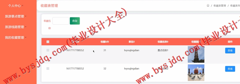 基于SSM的旅游网站的设计与实现