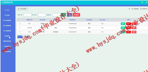 基于SSM的人事员工考勤签到管理系统的设计与实现