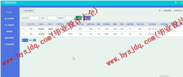 基于SSM的人事员工考勤签到管理系统的设计与实现