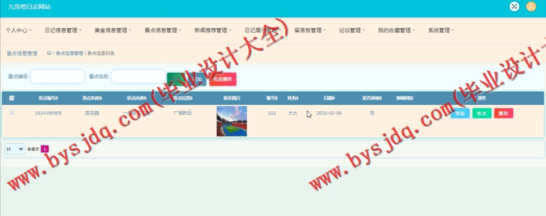 基于SSM的美好生活日志网的设计与实现