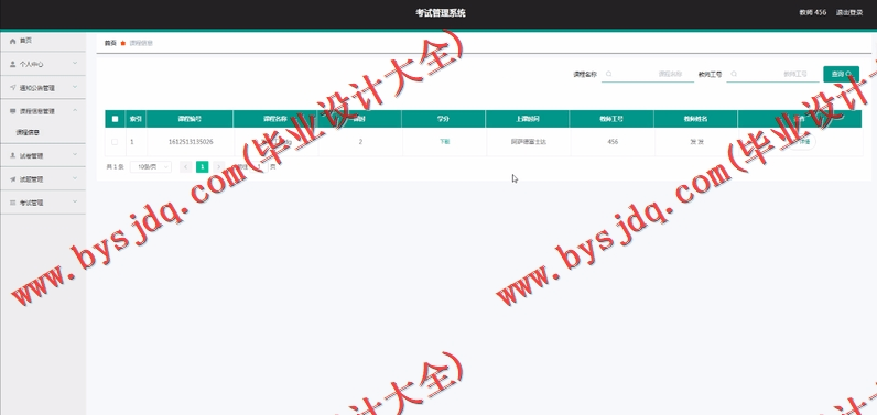 基于Vue的在线考试系统的设计与实现