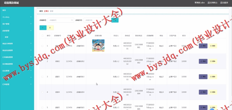 基于Vue的动漫商城的设计与实现