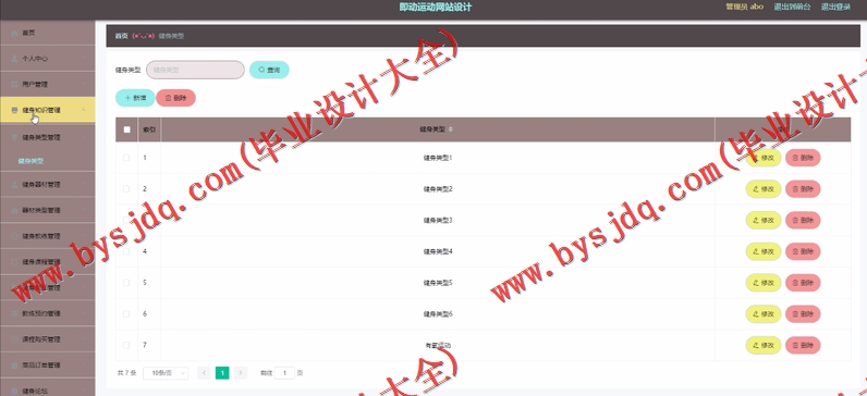 基于Vue的即动运动网站设计的设计与实现