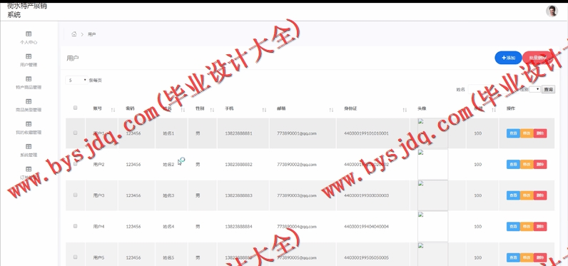基于SSM的地方特产展销系统的设计与实现