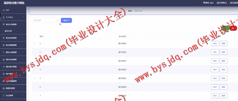 基于Vue的旅游景点订票网站的设计与实现