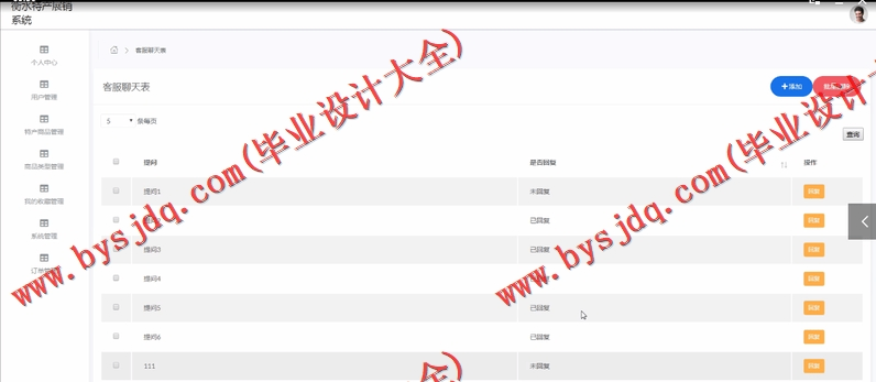 基于SSM的地方特产展销系统的设计与实现