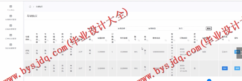基于SSM的汽车在线销售系统的设计与实现
