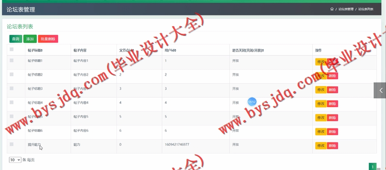 基于SSM的视频教学管理系统的设计与实现