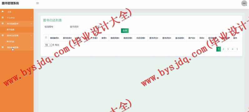 基于SSM的图书借阅网站的设计与实现