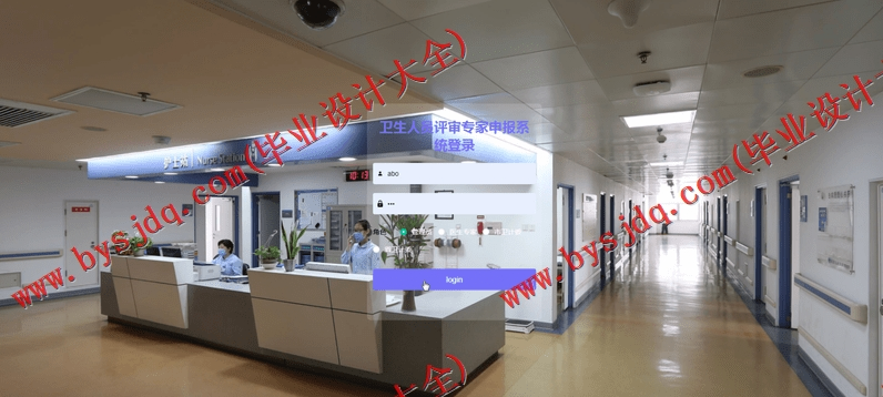 基于Vue的卫生人员评审专家申报系统的设计与实现