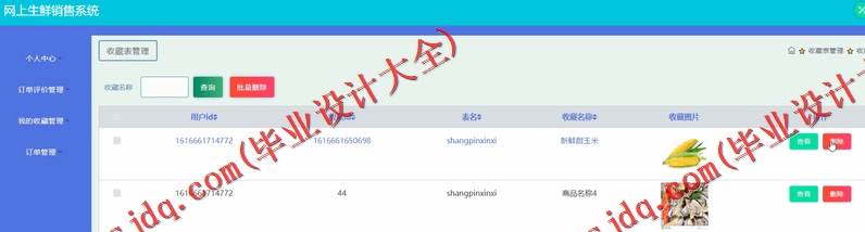 基于SSM的网上水果生鲜销售系统的设计与实现