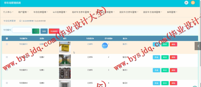 基于SSM的停车场管理系统的设计与实现