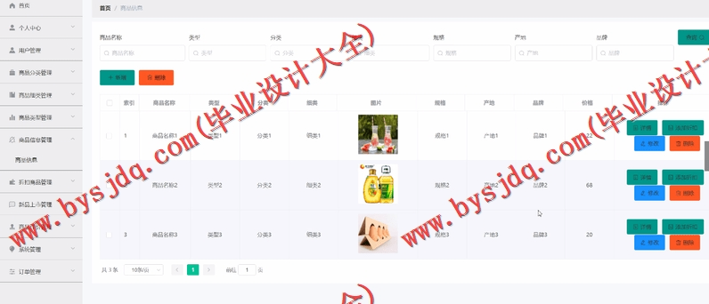 基于SSM的生鲜销售网的设计的设计与实现