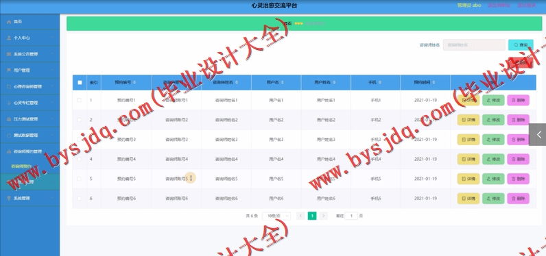 基于SpringBoot+SSM的心灵治愈交流平台的设计与实现