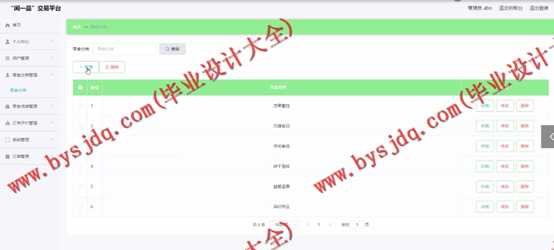 基于SpringBoot+SSM的闲一品网上商城的设计的设计与实现