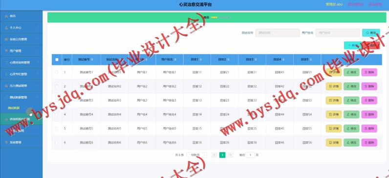 基于SpringBoot+SSM的心灵治愈交流平台的设计与实现