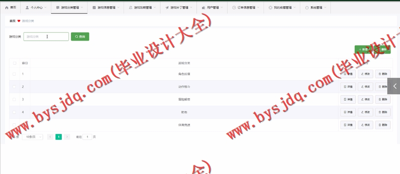 基于Vue的游戏交易商城的设计与实现