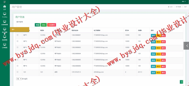 基于SSM的水果在线销售系统的设计与实现