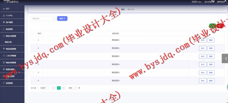 基于SpringBoot+SSM二手交易平台的设计与实现