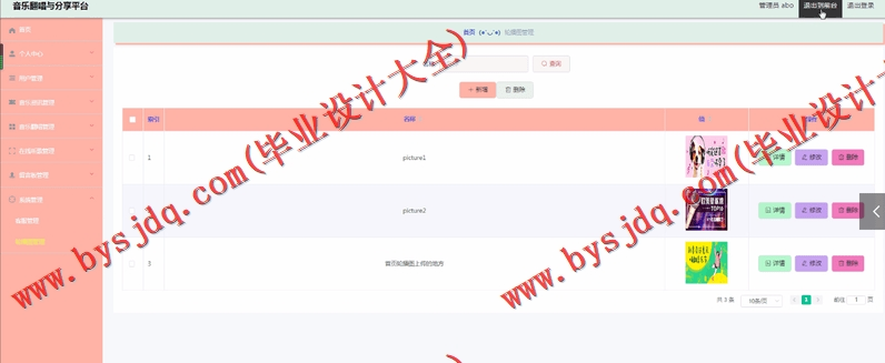 基于SpringBoot+SSM的音乐翻唱与分享平台的设计与实现