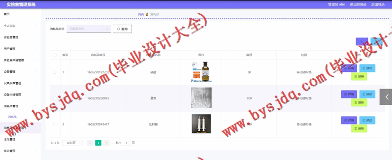 基于SpringBoot+SSM的实验室管理系统的设计与实现