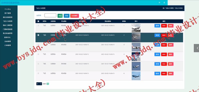 基于SSM的玩转保定旅游平台的设计与实现