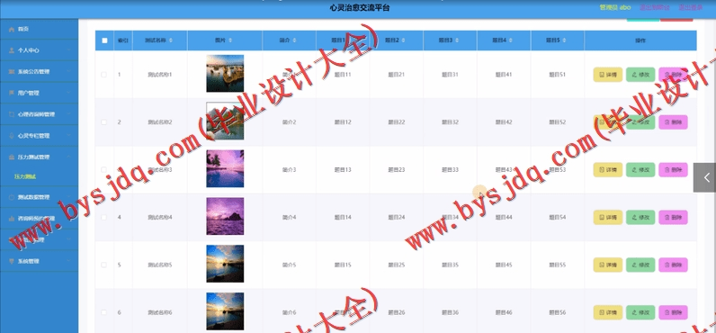 基于SpringBoot+SSM的心灵治愈交流平台的设计与实现