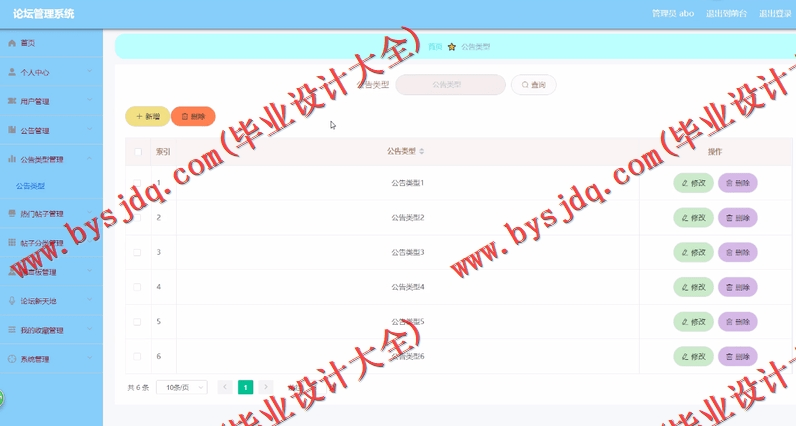 基于SpringBoot+SSM的论坛管理系统的设计的设计与实现