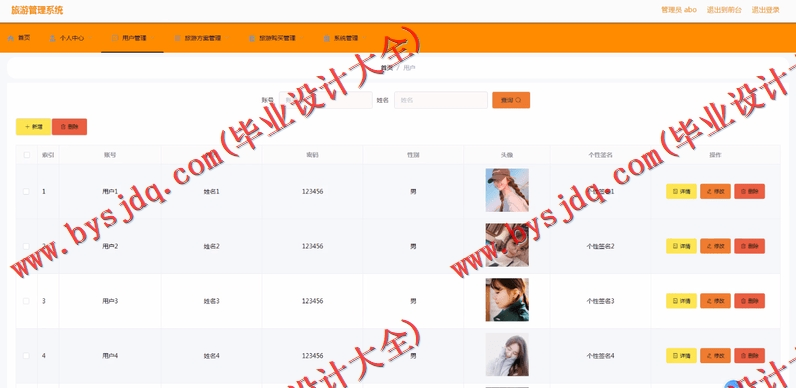 基于SpringBoot+SSM的旅游网站的设计的设计与实现