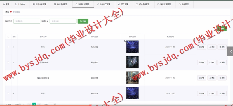 基于Vue的游戏交易商城的设计与实现