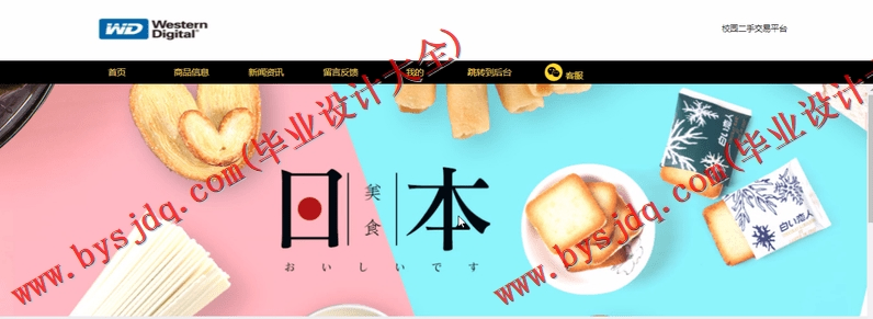 基于SSM的校园二手交易平台的设计与实现