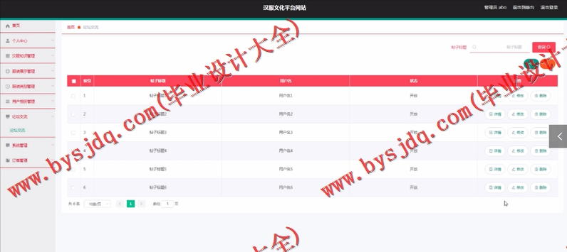 基于SpringBoot+SSM的中国汉服设计网的设计与实现