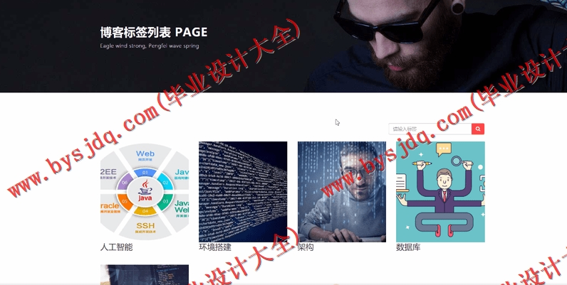 基于SpringBoot+SSM的个人博客的设计与实现
