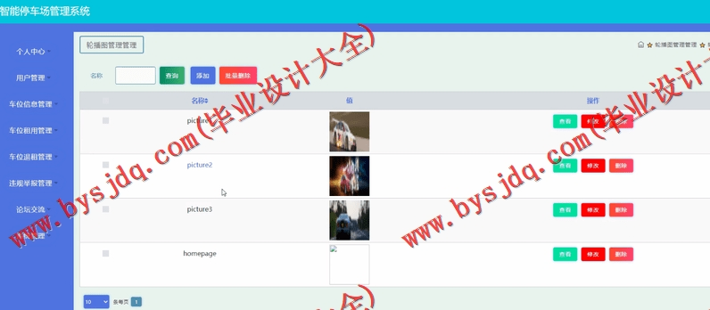 基于SSM的智能停车场管理系统的设计与实现