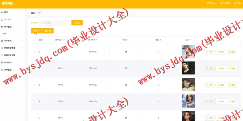 基于SpringBoot+SSM的家具商城的设计与实现
