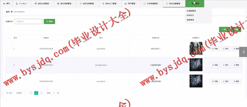 基于Vue的游戏交易商城的设计与实现