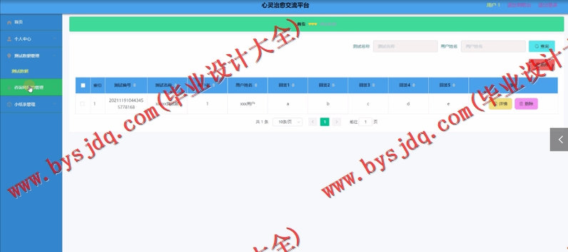 基于SpringBoot+SSM的心灵治愈交流平台的设计与实现