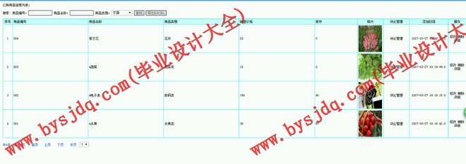 N030基于JSP的购物网站的设计与实现