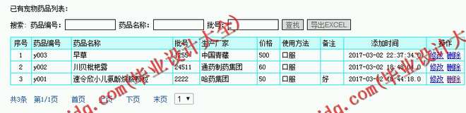 N038基于JSP的宠物医院管理系统的设计与实现