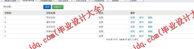1041基于SSM的家校通管理系统的设计及实现