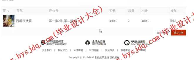 1048基于SSH的电影选票系统的设计与实现