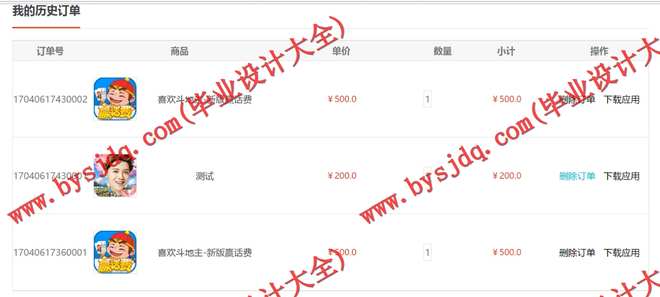 1052基于Java的手机应用商店的设计与实现
