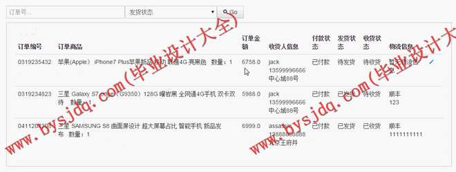N064基于JSp的网上手机商城的设计与实现