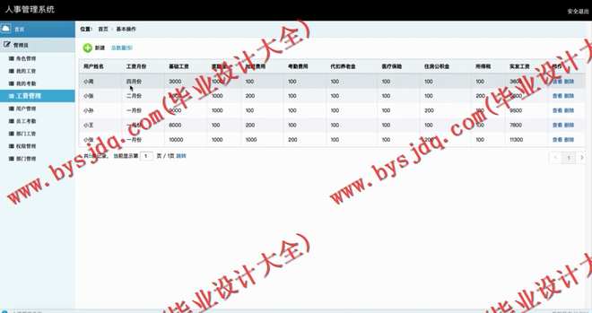 N072基于SSM的员工人事管理系统的设计与实现