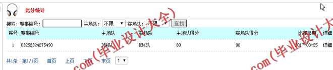 N112基于JSP的篮球直播平台的设计与实现