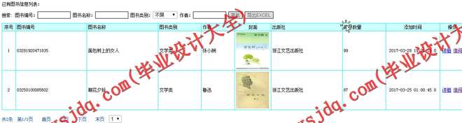 N113基于JSP的培训学校学员管理系统的设计与实现