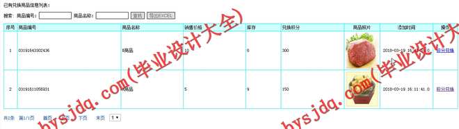 N162基于JSP的超市会员积分管理系统的设计与实现